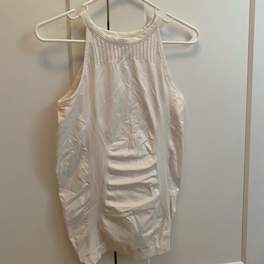 white athleta tank top